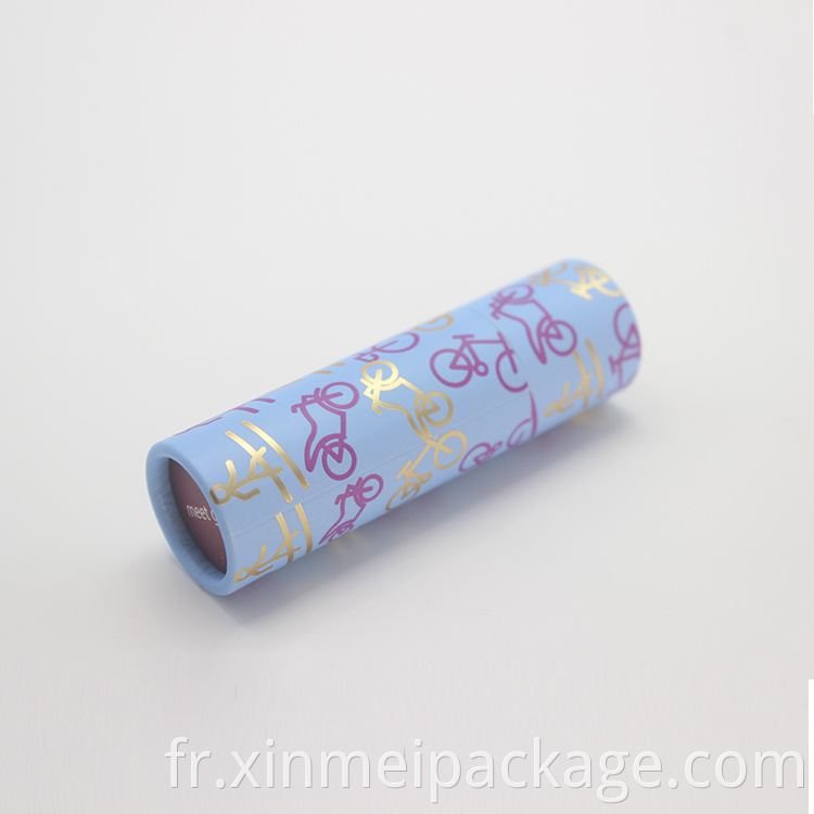 paper lip balm container